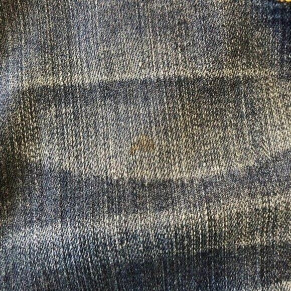 BUS STOP Jeans Medium Wash Distressed Skinny Raw Hem Stretch Jeans Juniors 9/29 - Picture 3 of 12